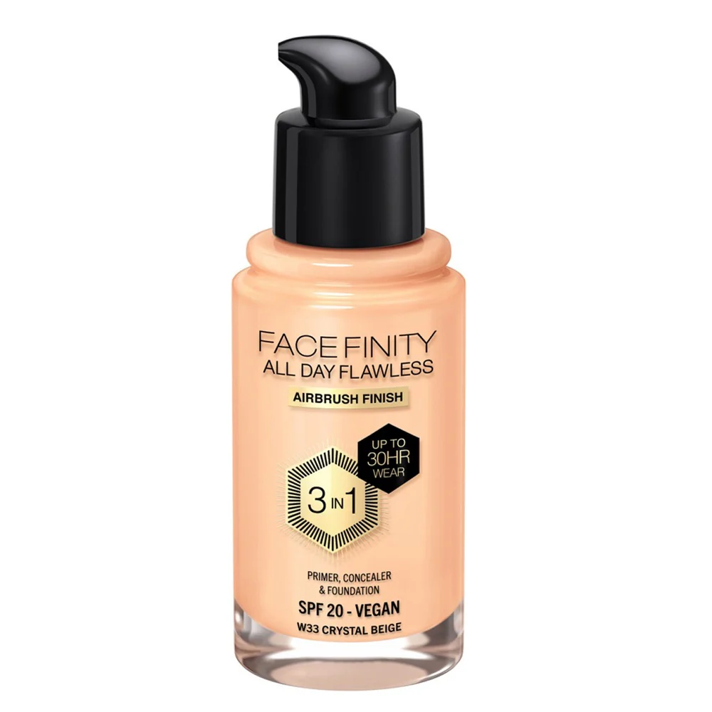 Facefinity All Day Flawless 3w1 kryjący podkład w płynie 30ml - Image 14