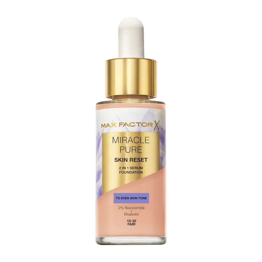 Miracle Pure 2w1 Skin Reset pielęgnujący podkład z serum o wegańskiej formule 30ml - Image 15