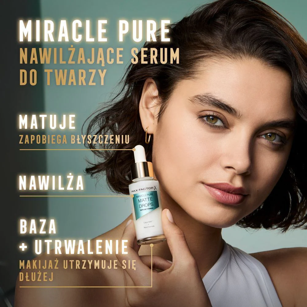 Miracle Pure Matte Drops matująca serum-baza do twarzy 30ml - Image 4
