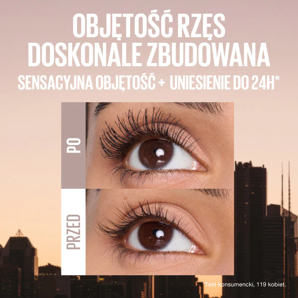 Body Lash Sensational Waterproof wodoodporny tusz do rzęs 9.75ml - Image 3