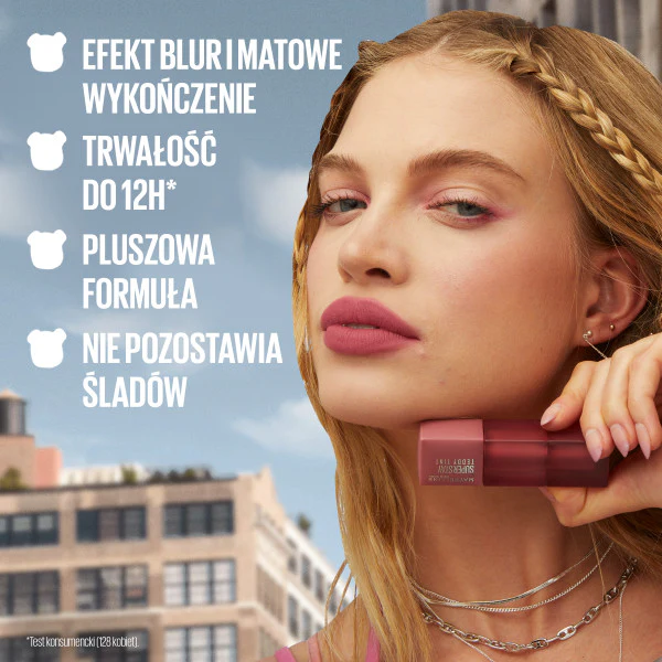 Super Stay Teddy Tint pomadka w płynie 5ml - Image 21