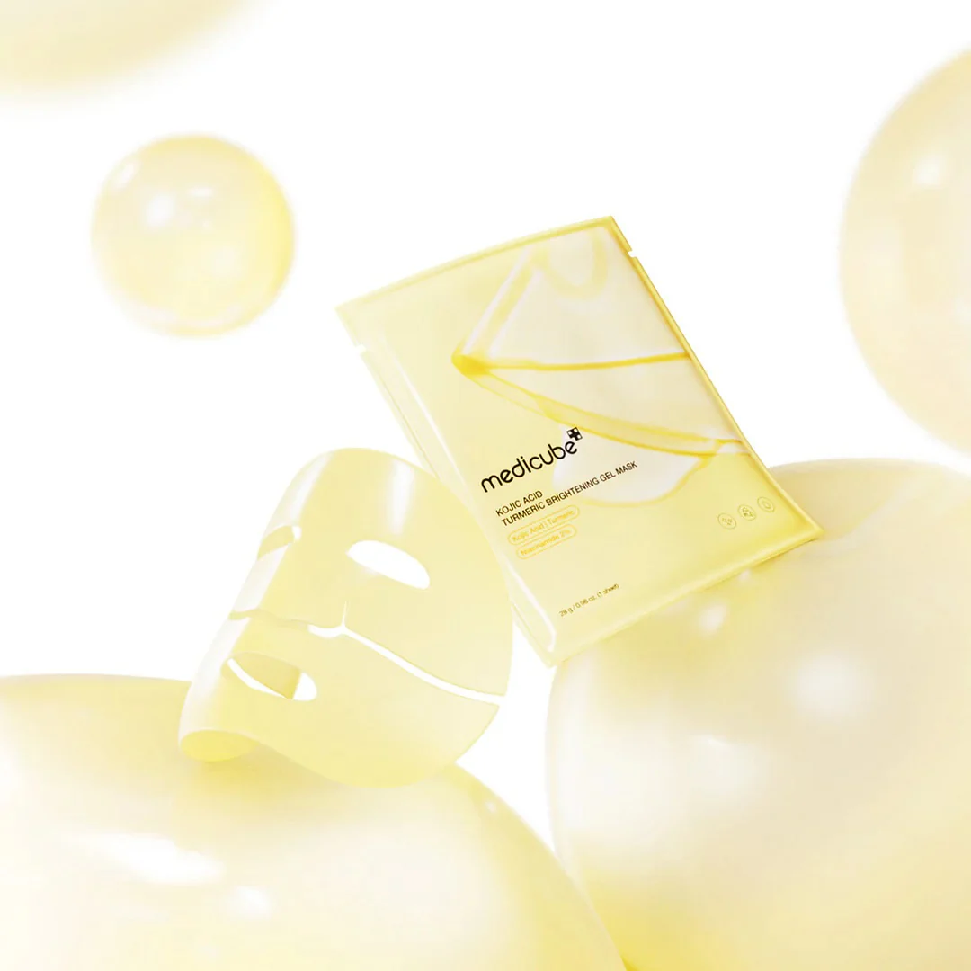 Kojic Acid Turmeric Brightening Gel Mask rozświetlająca maska do twarzy 4x28g - Image 2