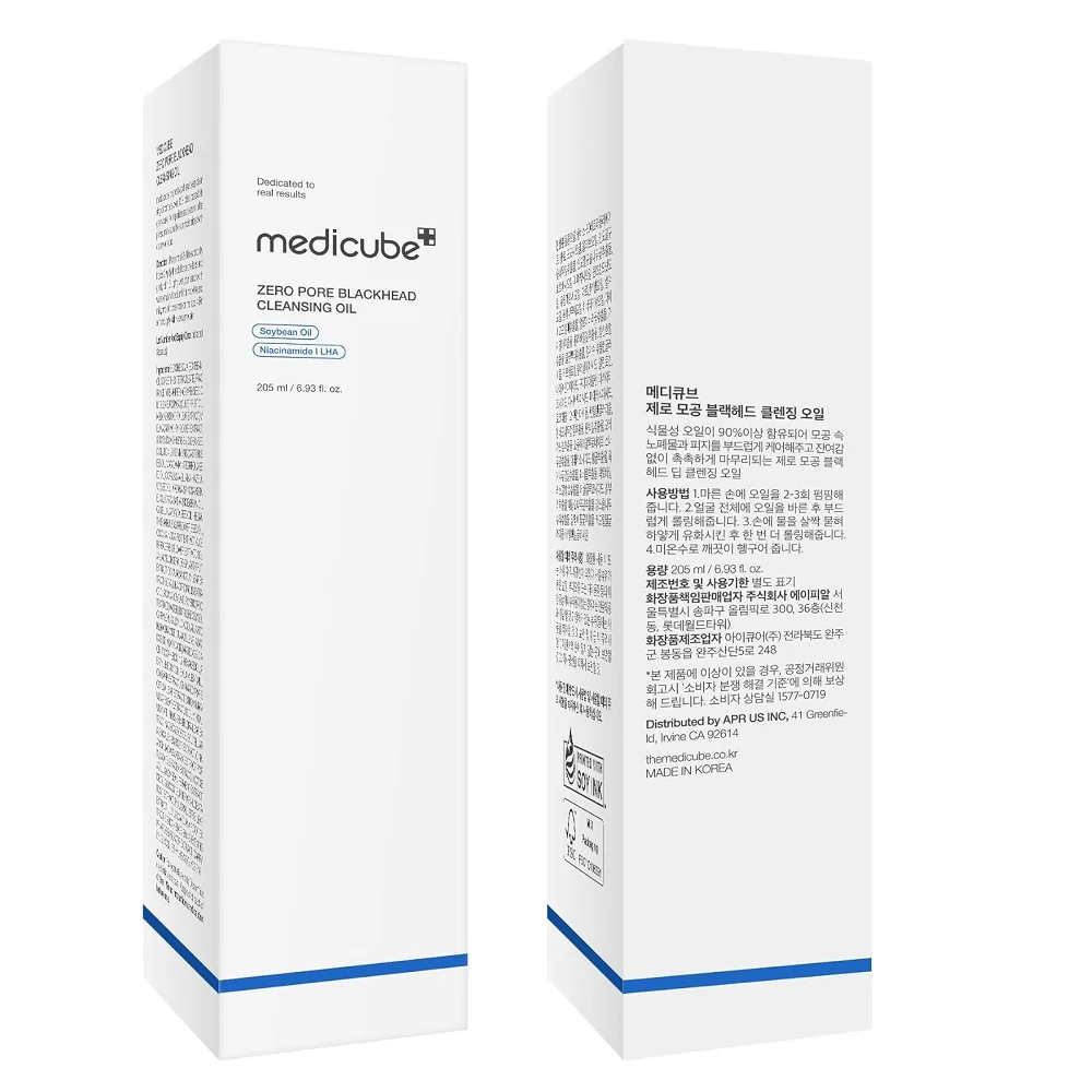 Zero Pore Blackhead Deep Cleansing Oil głęboko oczyszczający olejek do demakijażu 205ml - Image 2