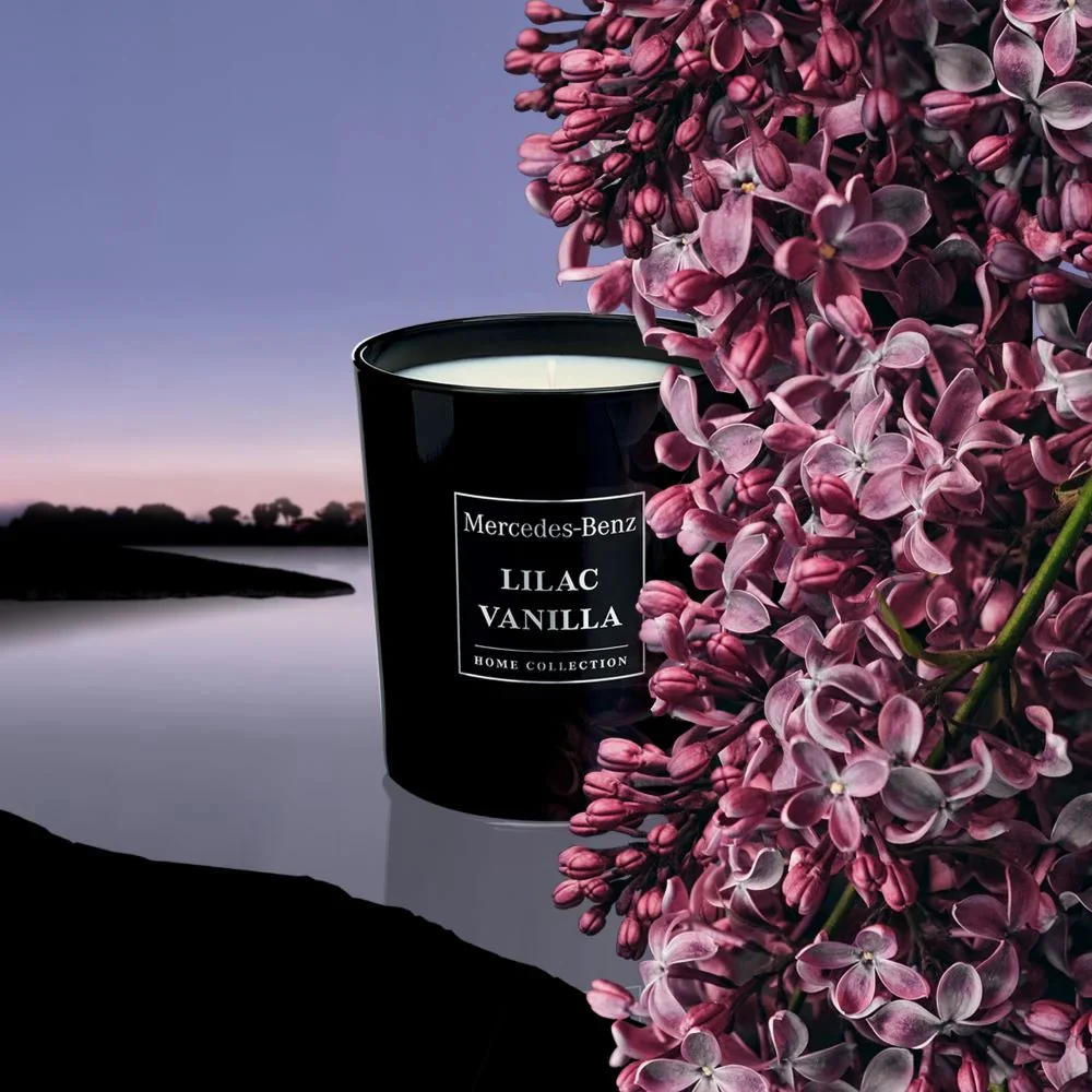 Lilac Vanilla świeca zapachowa 180g - Image 3