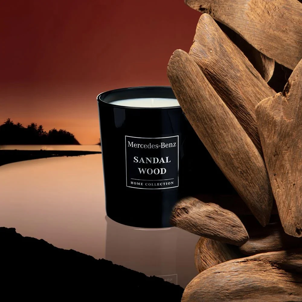 Sandal Wood świeca zapachowa 180g - Image 3