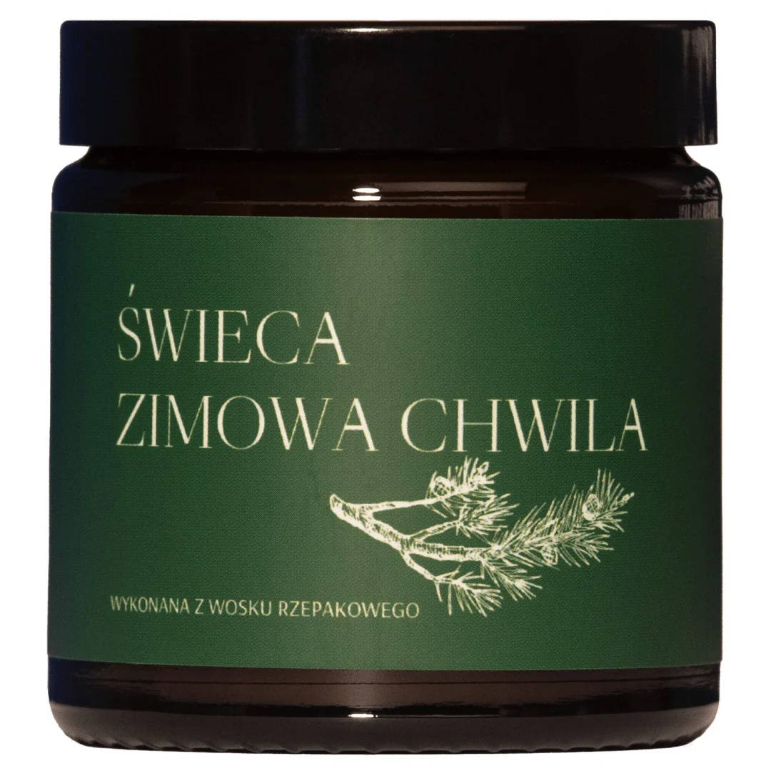 Świeca rzepakowa Zimowa Chwila 120ml