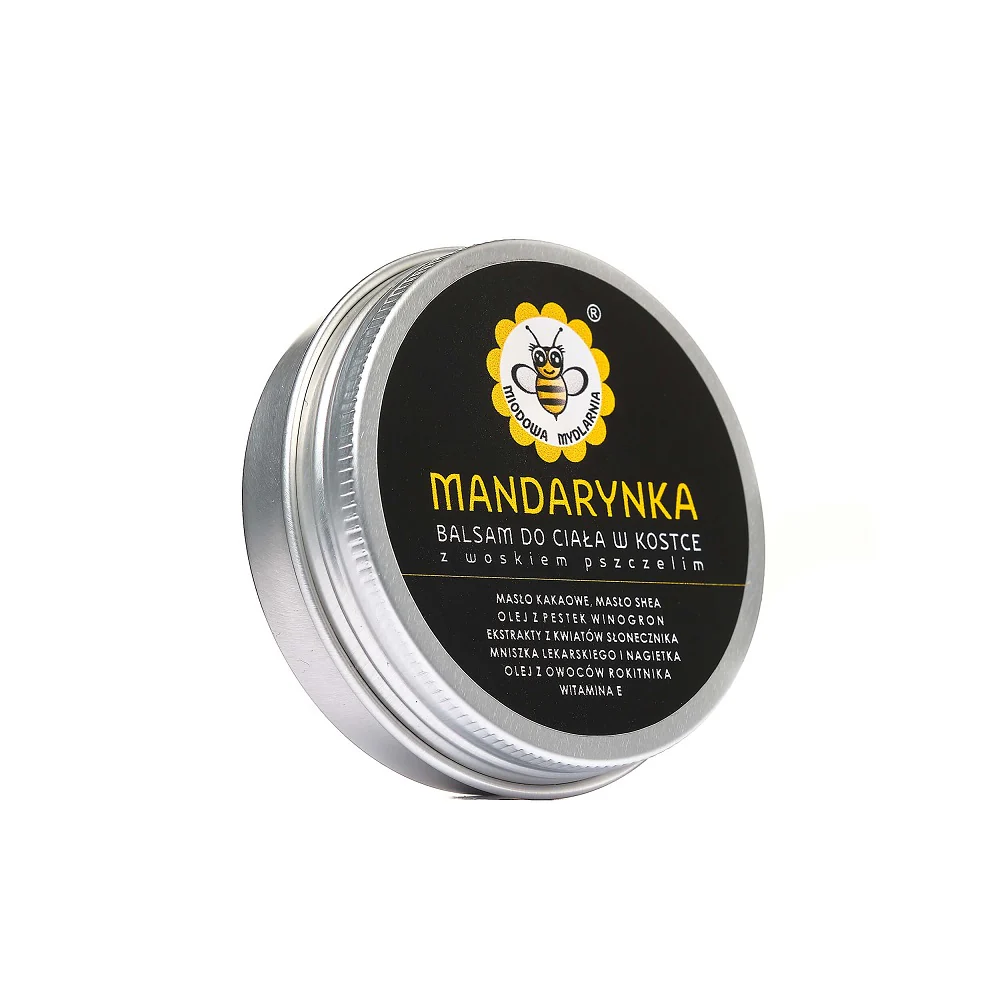 Balsam do ciała w kostce Mandarynka 40g - Image 3