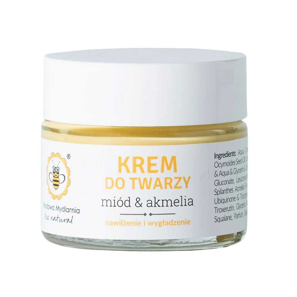 Krem do twarzy Miód i Akmelia 50ml