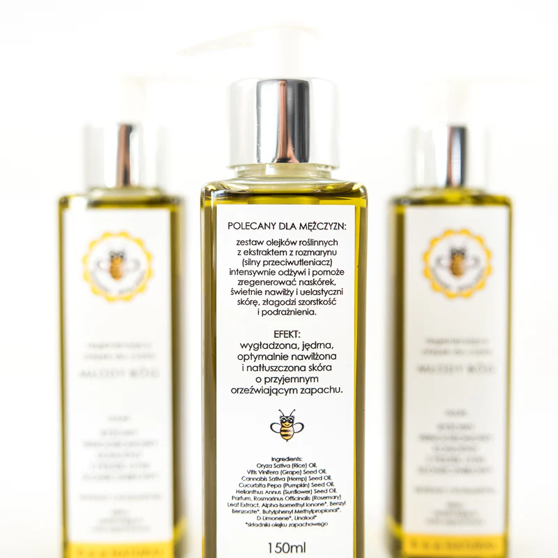 Olejek do ciała Młody Bóg 150ml - Image 4
