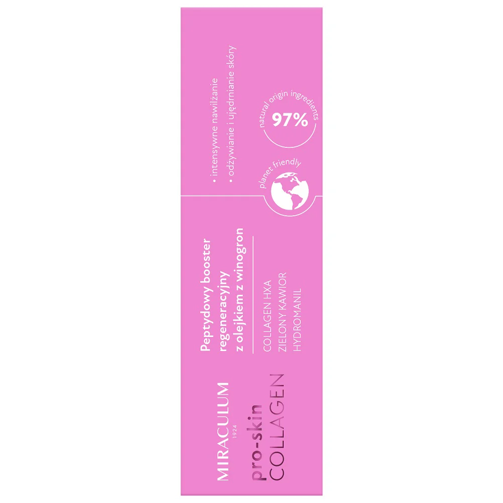 Pro-Skin Collagen peptydowy booster regeneracyjny z olejkiem z winogron 30ml - Image 3