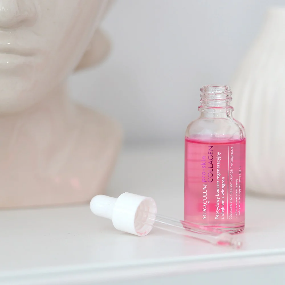 Pro-Skin Collagen peptydowy booster regeneracyjny z olejkiem z winogron 30ml - Image 4