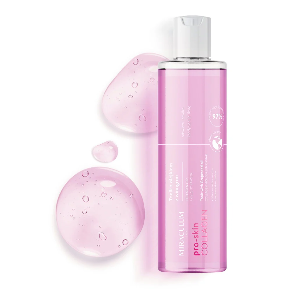Pro-Skin Collagen tonik z olejkiem z winogron 200ml - Image 2