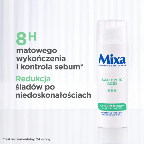 Matujący żel przeciw niedoskonałościom Kwas salicylowy + kwasy AHA 50ml - Image 6