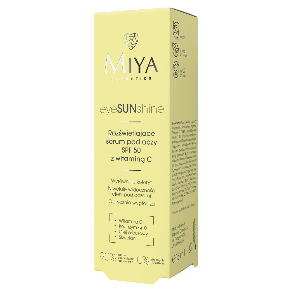 eyeSUNshine rozświetlające serum pod oczy SPF50 15ml - Image 3