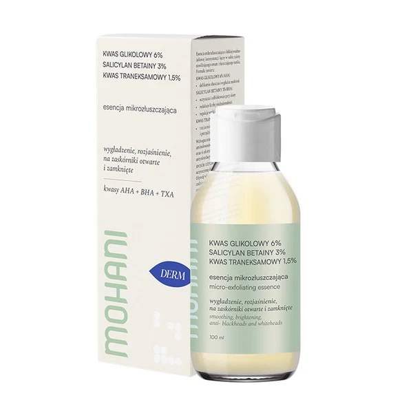 Derm rozjaśniająca esencja mikrozłuszczająca zwężająca pory 100ml - Image 2