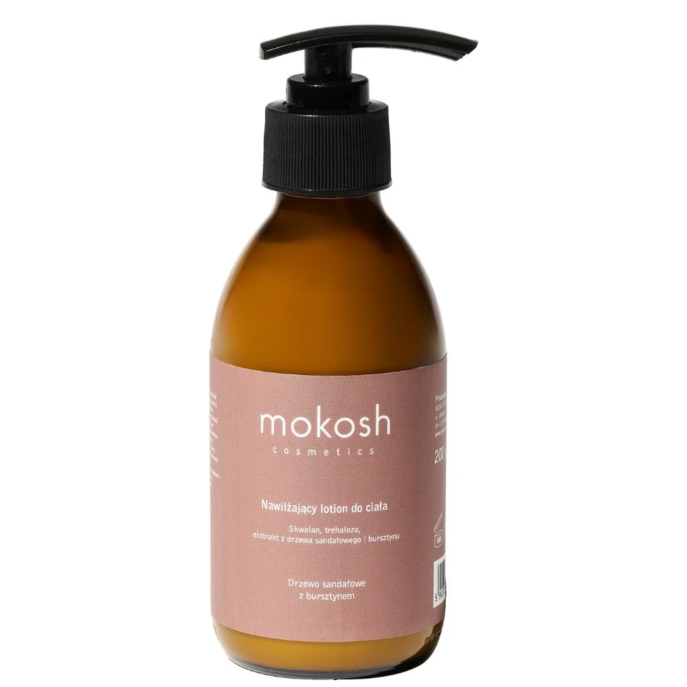 Nawilżający lotion do ciała Drzewo sandałowe z bursztynem 200ml