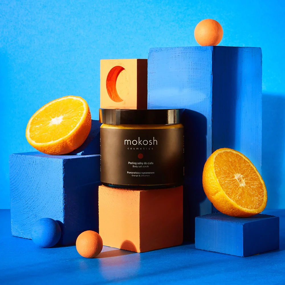 Peeling solny do ciała Pomarańcza z cynamonem 300g - Image 3