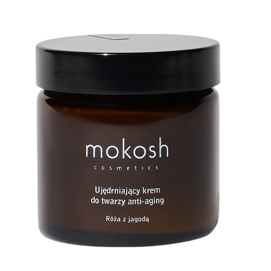 Ujędrniający krem do twarzy anti-aging Róża z jagodą 60ml