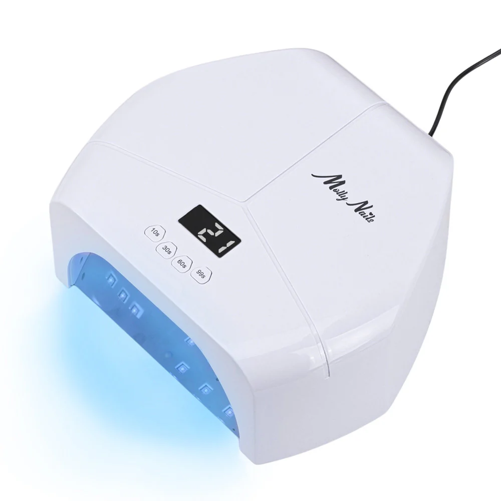 Lampa do paznokci UV/LED 298W Biała BQ-L8 - Image 4