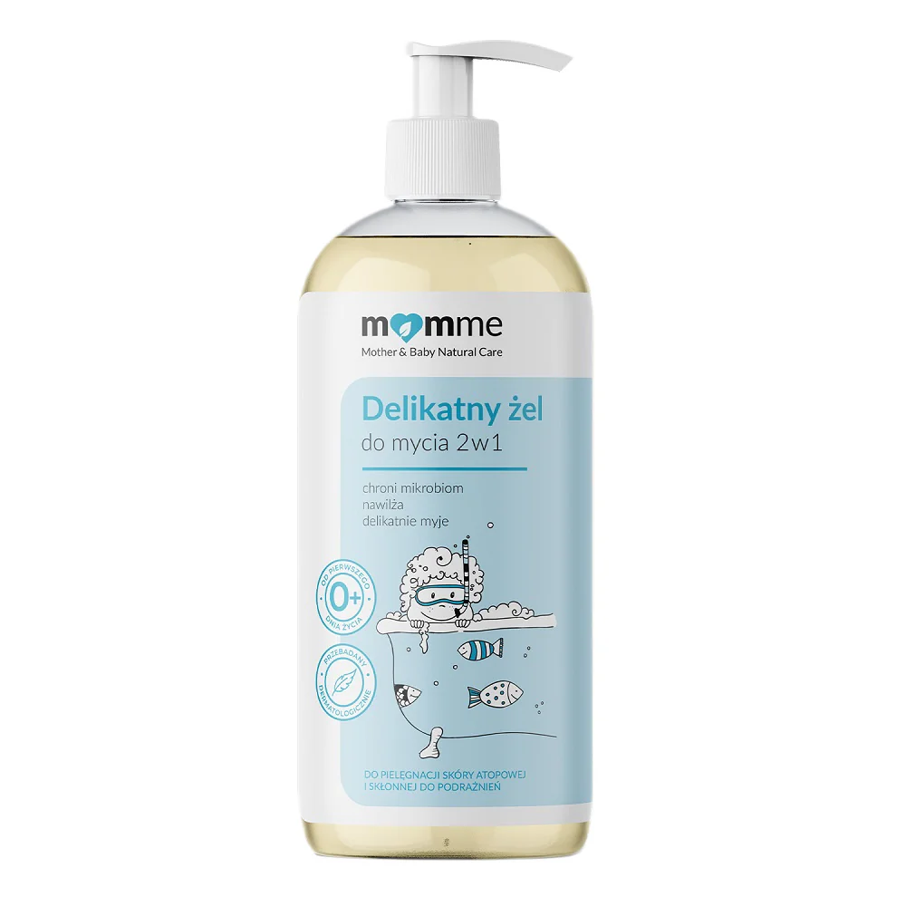 Delikatny żel do mycia 2w1 400ml