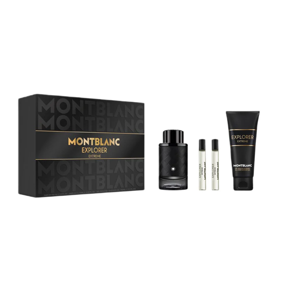 Explorer Extreme zestaw perfumy spray 100ml + perfumy spray 2x7.5ml + żel pod prysznic 100ml