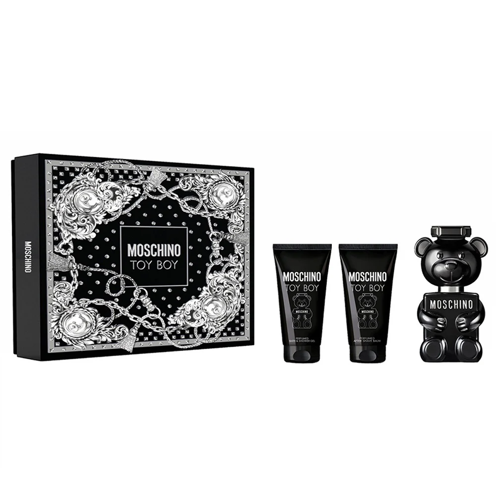 Toy Boy zestaw woda perfumowana spray 50ml + żel pod prysznic 50ml + balsam po goleniu 50ml