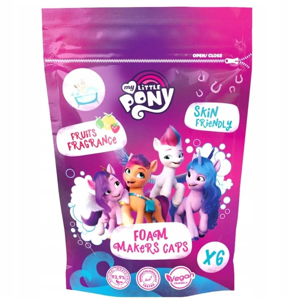 Pianotwory do kąpieli Fruits 6x16g