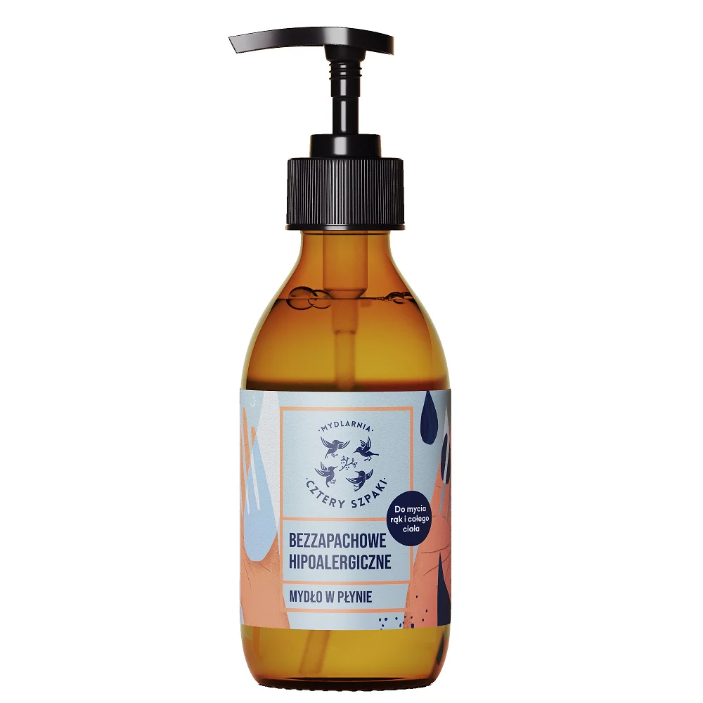 Hipoalergiczne naturalne mydło w płynie 300ml