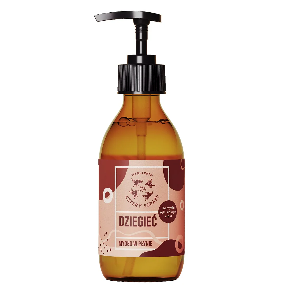 Naturalne mydło w płynie Dziegieć 300ml