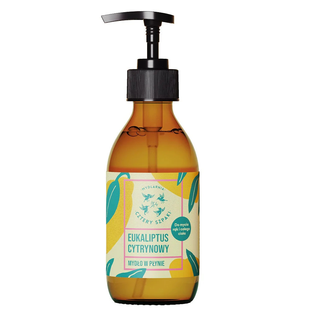 Naturalne mydło w płynie Eukaliptus Cytrynowy 300ml