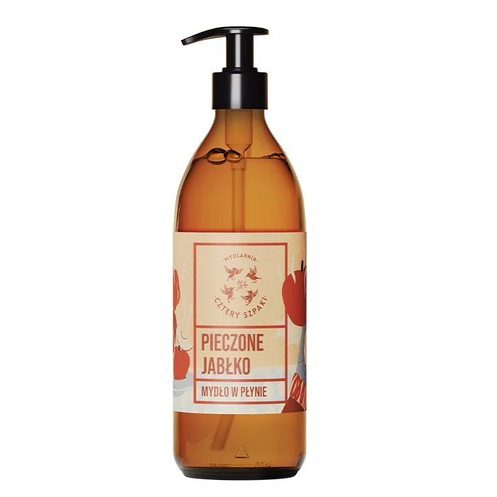 Naturalne mydło w płynie Pieczone Jabłko 500ml