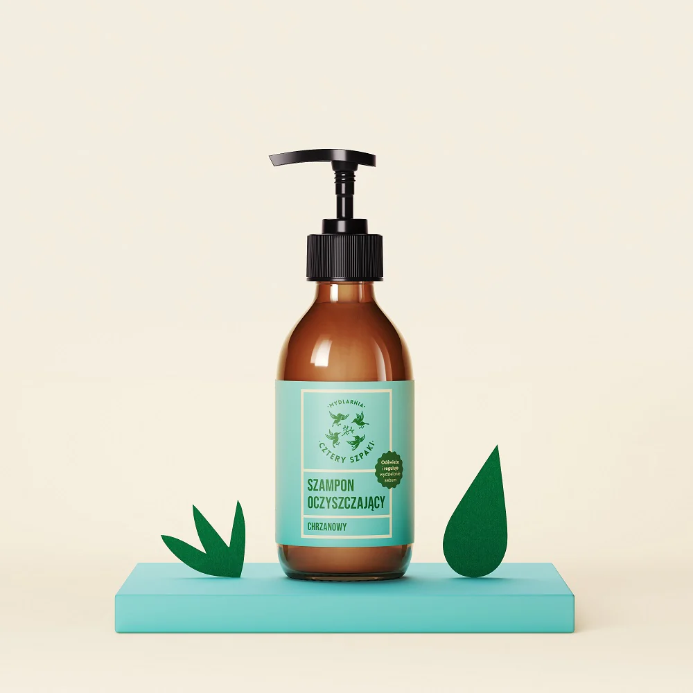 Szampon oczyszczający Chrzanowy 300ml - Image 3