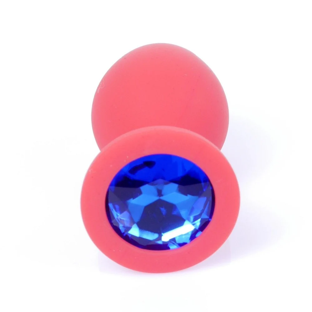 Butt Plug Collection Silicone korek analny Red M - Image 3