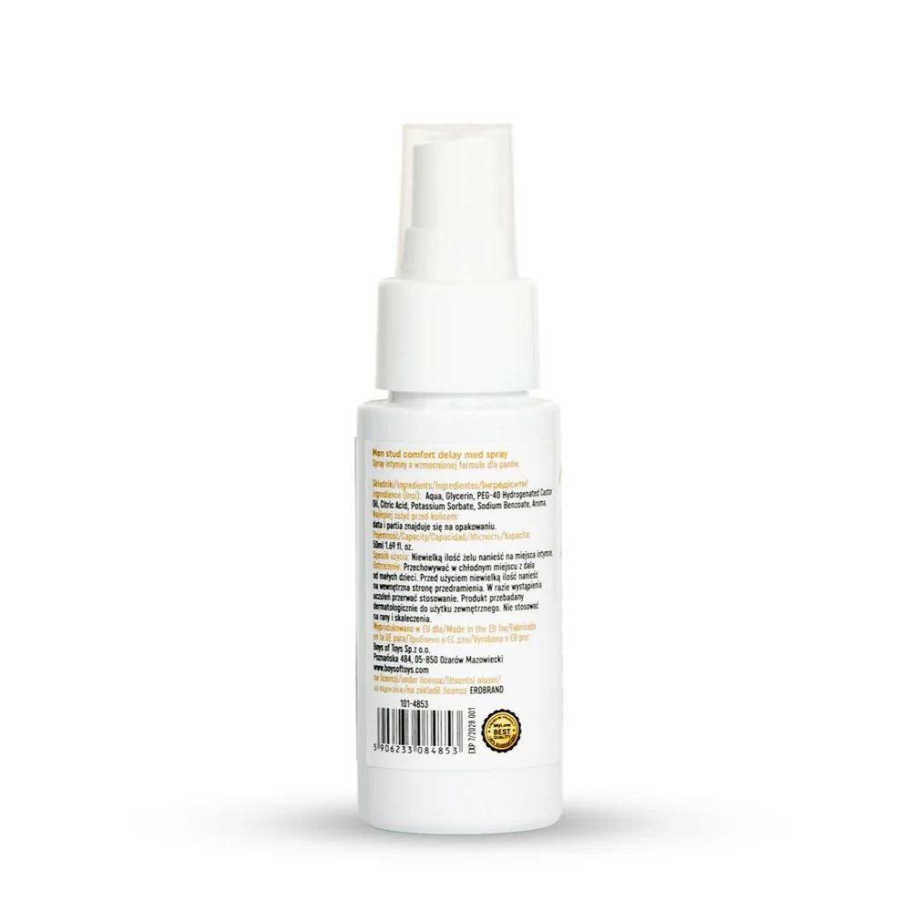 Men Stud Comfort Delay spray dla mężczyzn opóźniający wytrysk 50ml - Image 2