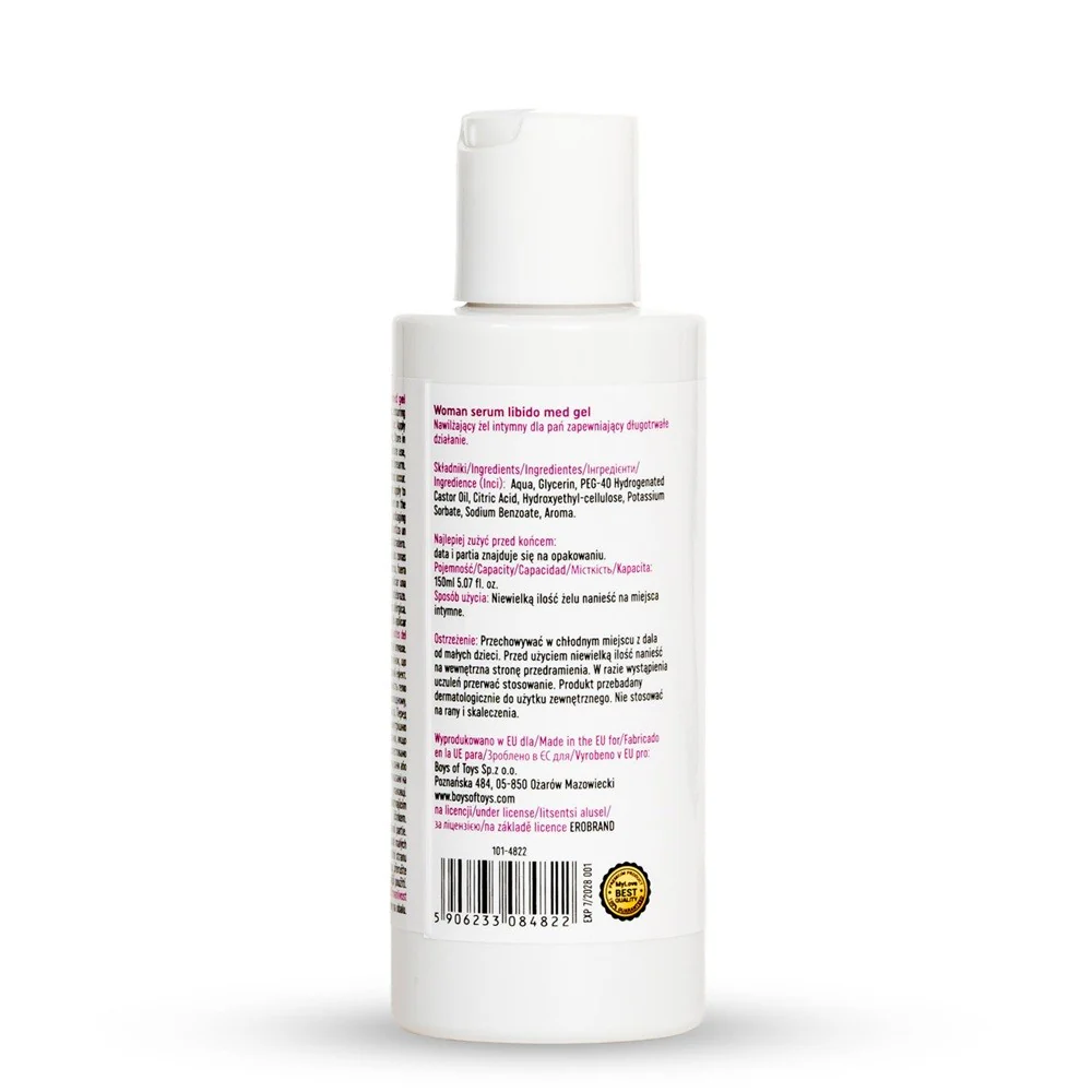 Woman Serum Libido Med Gel żel intymny dla kobiet zwiększający libido 150ml - Image 2