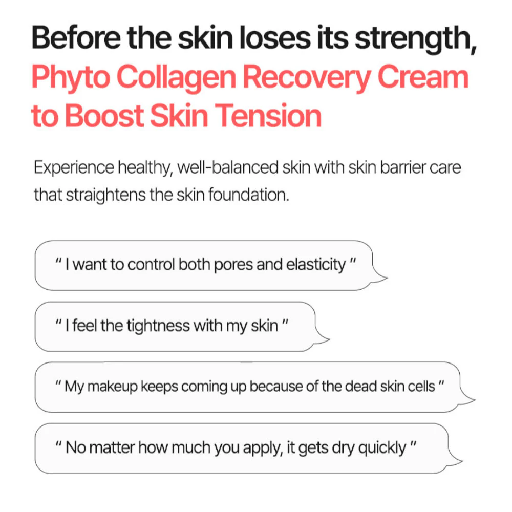 Phyto Collagen Recovery Cream odbudowujący krem do twarzy 50ml - Image 5
