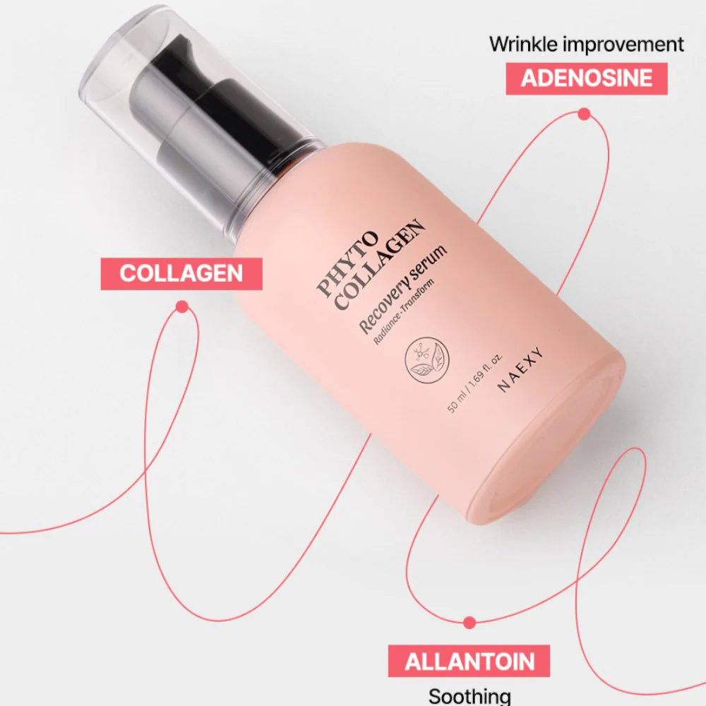 Phyto Collagen Recovery Serum odbudowujące serum do twarzy 50ml - Image 6
