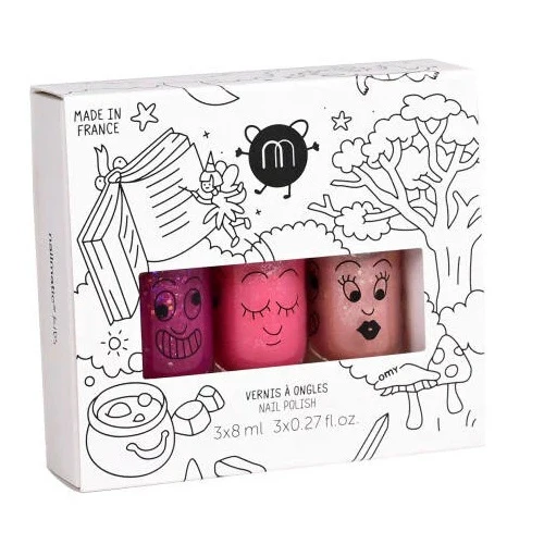 Kids Magic Forest 2 zestaw lakierów do paznokci 3x8ml