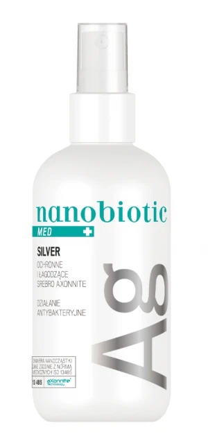 Med Silver ochronne i łagodzące srebro o działaniu antybakteryjnym 150ml