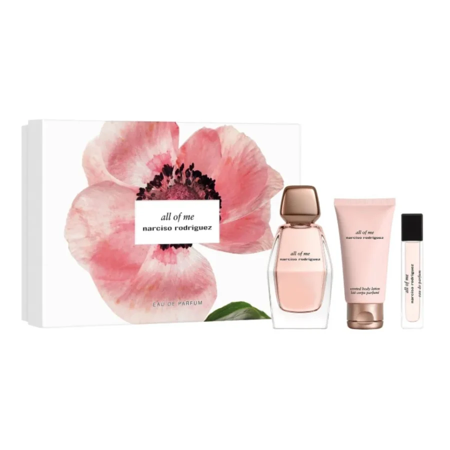 All Of Me zestaw woda perfumowana spray 90ml + woda perfumowana spray 10ml + balsam do ciała 50ml