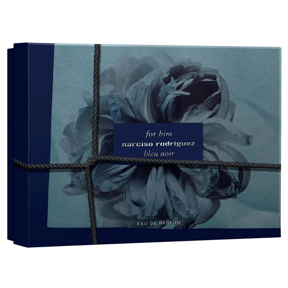 For Him Bleu Noir zestaw woda perfumowana spray 100ml + żel pod prysznic 50ml + woda perfumowana spray 10ml - Image 2