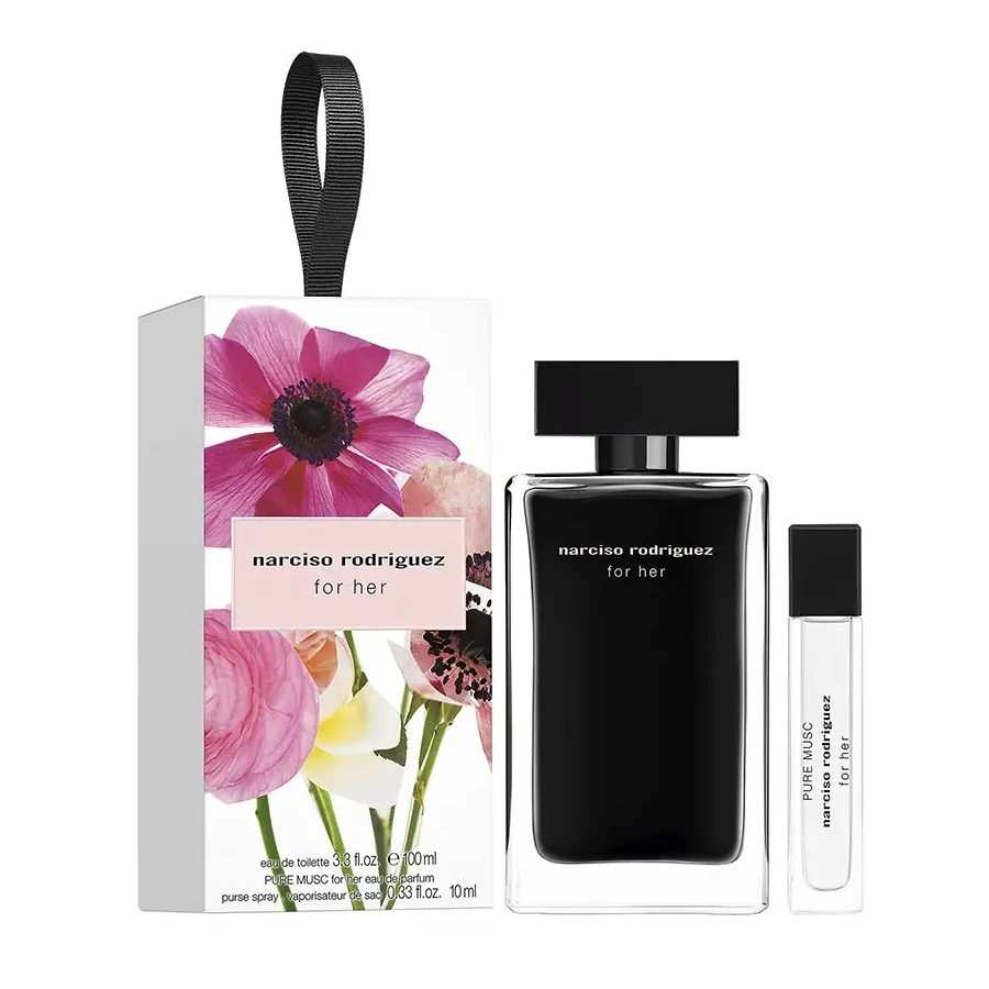 Zestaw For Her woda toaletowa spray 100ml + Pure Musc For Her woda perfumowana spray 10ml