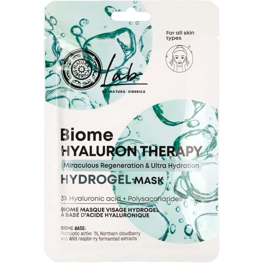 Lab Biome Hyaluron Therapy hydrożelowa maska regenerująco-nawilżająca 30g