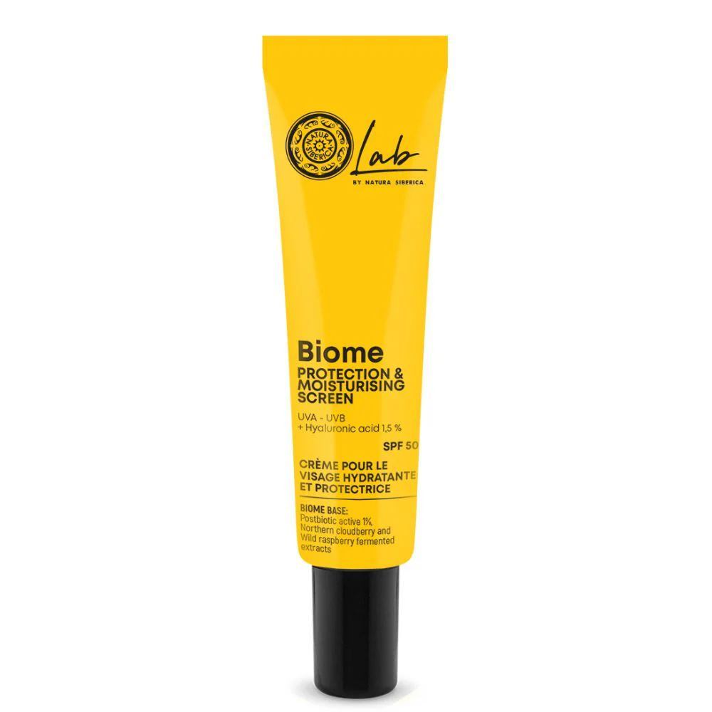 Lab Biome krem do twarzy z filtrem SPF50 i kwasem hialuronowym 30ml