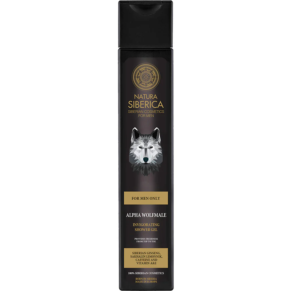 Men naturalny orzeźwiający żel pod prysznic 250ml