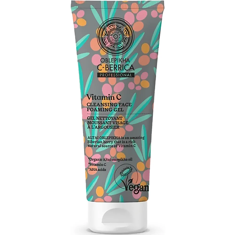 Oblepikha C-Berrica żel do mycia twarzy w piance 75ml