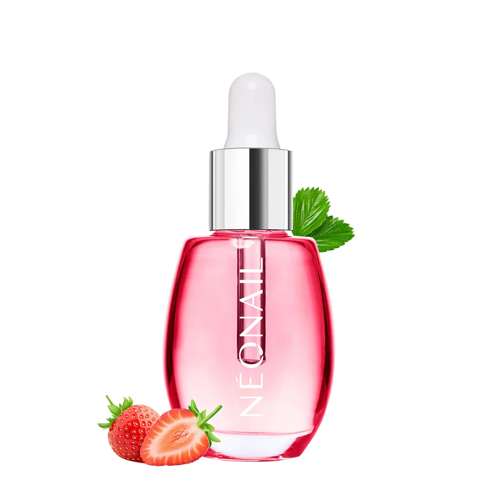 Cuticle Oil oliwka do skórek z pipetą truskawkowo-wiśniowa 15ml