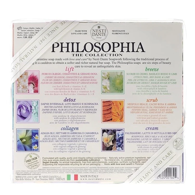 Philosophia zestaw mydeł toaletowych 6x150g - Image 2