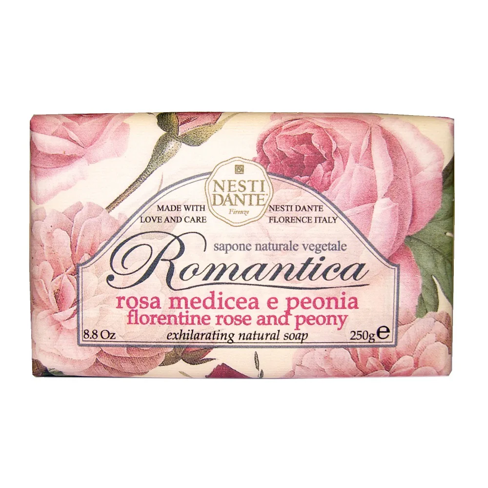 Romantica mydło toaletowe Florentine Rose & Peony 250g