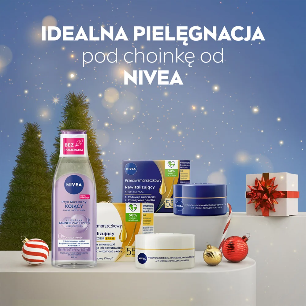 Beautiful Time zestaw kojący płyn micelarny 200ml + krem na dzień 55+ 50ml + krem na noc 55+ 50ml - Image 3